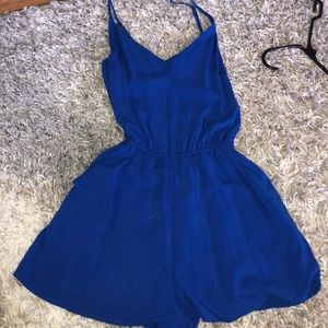 Blue romper